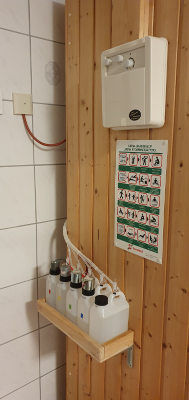 Homematic Sauna Aufguss Automatik